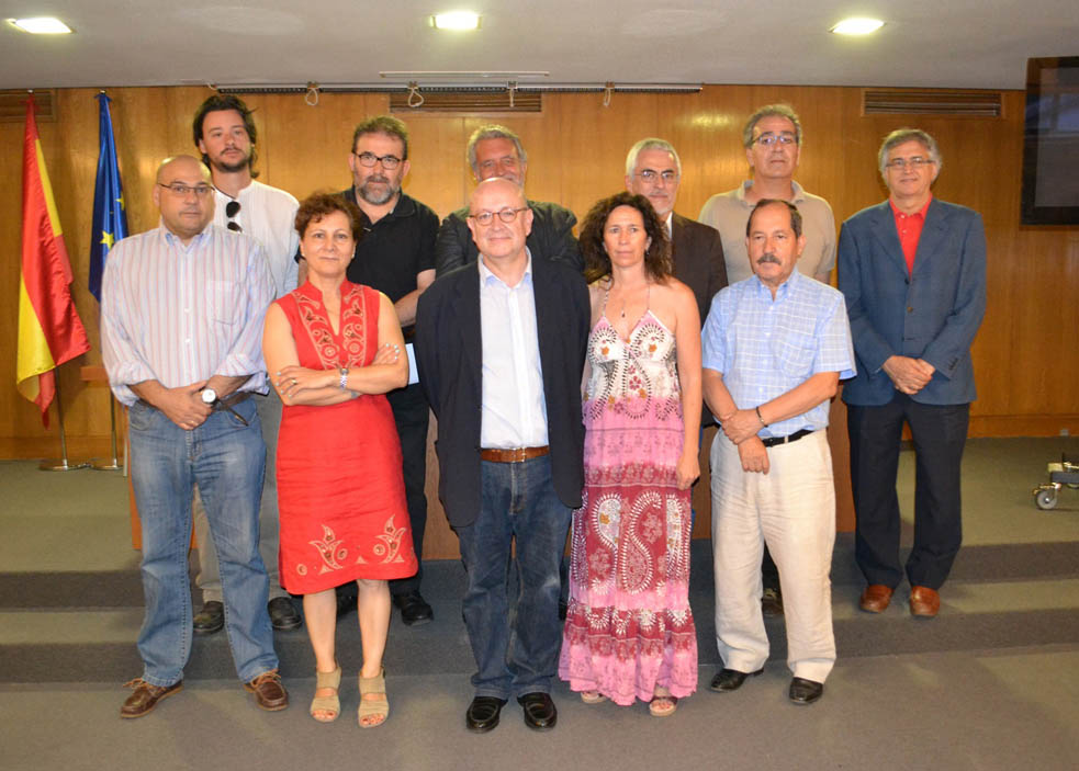 Representantes de la Plataforma. Foto: FAPE